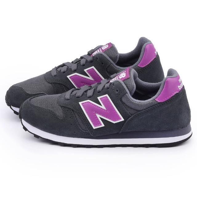 【New Balance】女款 麂皮復古運動鞋(WL373SGL-黑紫)評比