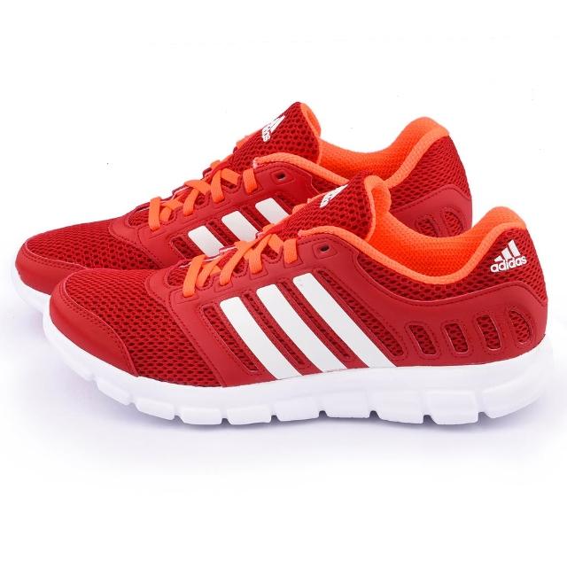 【Adidas】男款 BREEZE 101 2 M 輕量慢跑鞋(S81690-紅)最新優惠