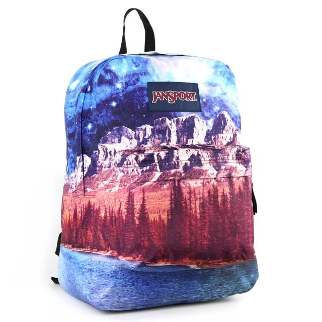 【JanSport】校園背包-HIGH STAKES(魔山)買到賺到