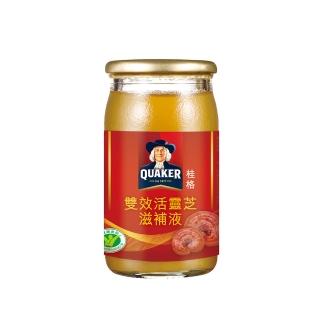 【QUAKER 桂格】雙效活靈芝60ml×36入(隨時備好免疫力 健康鞏固才夠力)