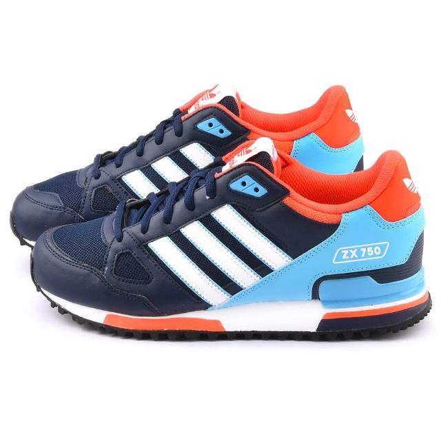 【Adidas】男款 ZX 750 Originals 復古休閒鞋(S79194-藍)哪裡買便宜?