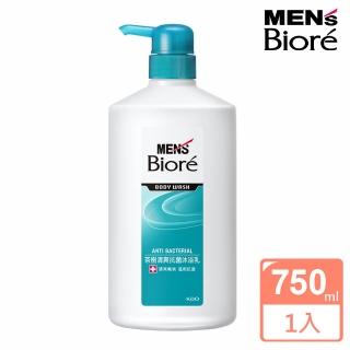 【MENS Biore】男性專用茶樹清爽沐浴乳 茶樹清爽(750ml)
