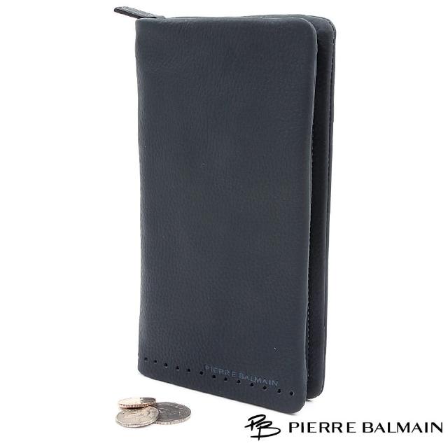 【PB皮爾帕門】頭層牛皮拉鍊式長夾(Leather Zip Wallet)