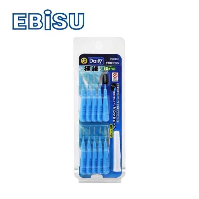 好物推薦-【EBiSU】I型牙間刷10入(2號SS)