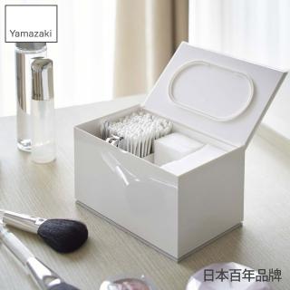 【日本YAMAZAKI】Veil生活小物分隔收納盒(白)