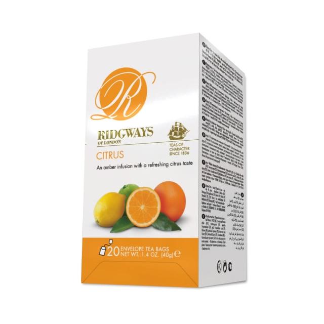 【里奇威】檸檬柑橘 2gx20入/盒(水果茶)熱銷產品