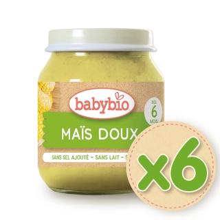 【法國BABYBIO】生機甜玉米泥(130gX6)