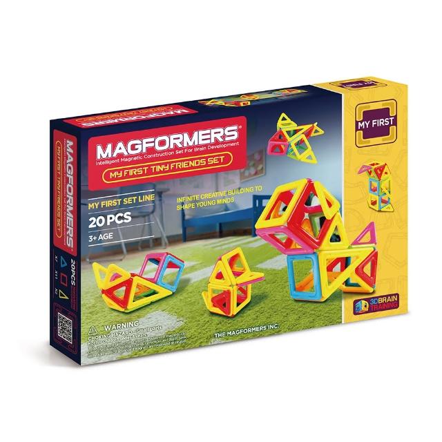 【Magformers】磁性建構片-Neon20片裝(2016新品上市)限量搶購