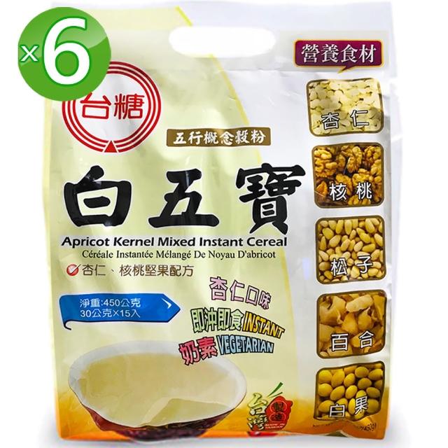 【台糖】白五寶量販包6袋(30g*15包/袋)比較推薦