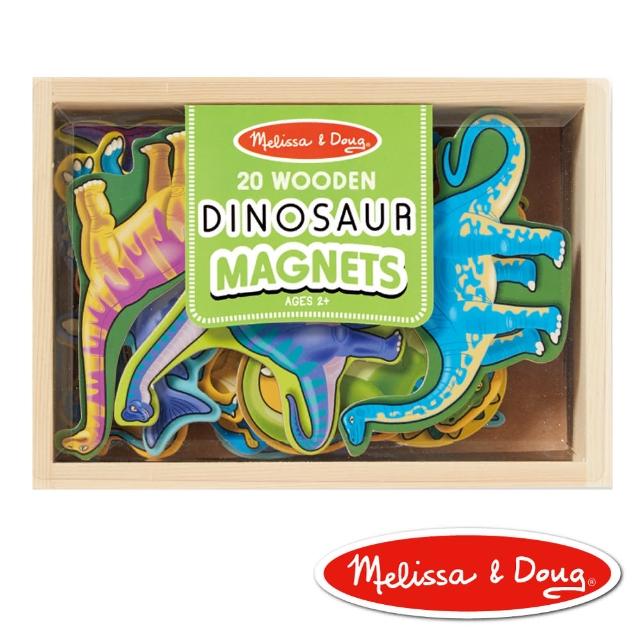 【美國瑪莉莎 Melissa & Doug】益智遊戲(恐龍造型木質磁鐵貼)評比