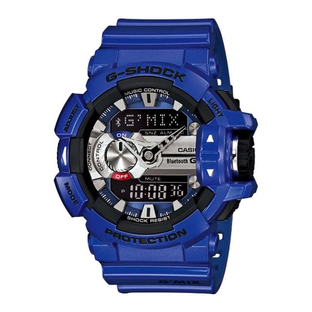 購買【CASIO 卡西歐 G-SHOCK 系列】新色上市_行動藍芽裝置連結_雙顯男錶(GBA-400)須知