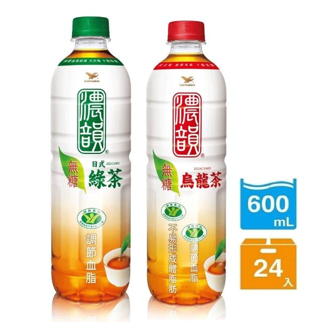 【濃韻】濃韻烏龍茶600ml 24入/箱(國家健康食品雙認證)