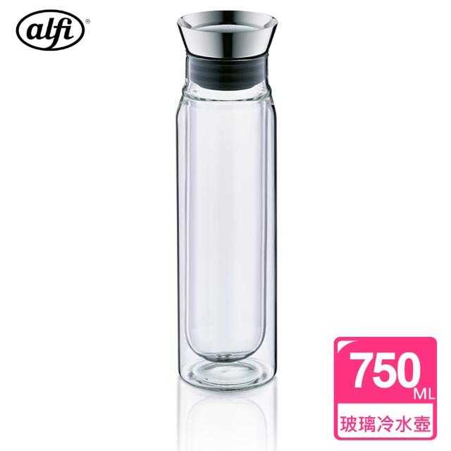 【alfi愛麗飛】雙層玻璃冷水壺0.75L(FLD-075-GL)買到賺到