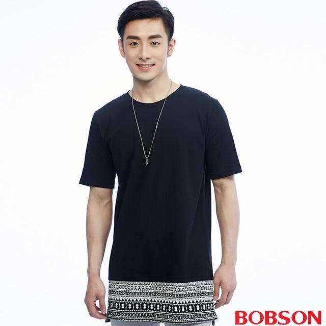 【BOBSON】男款長版造型上衣(26031-88)
