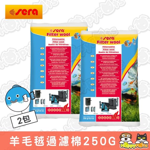 【德國sera】羊毛毧過濾棉250g(2包)站長推薦