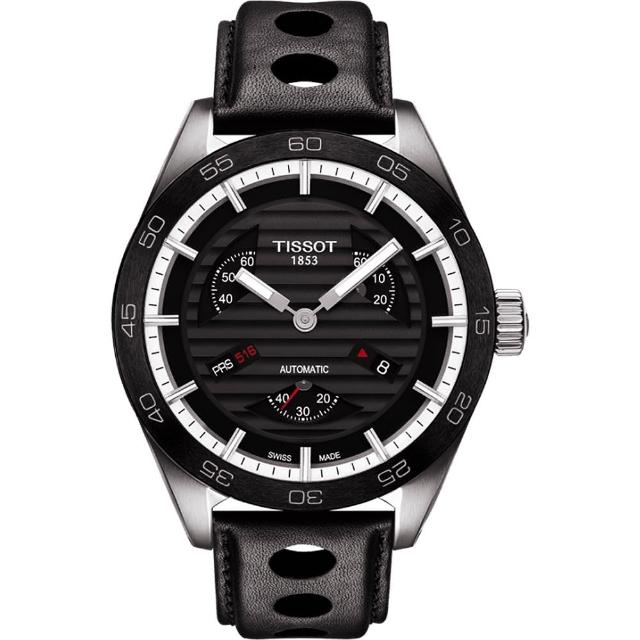 【TISSOT】PRS516 系列小秒針機械腕錶-黑/42mm(T1004281605100)如何購買?