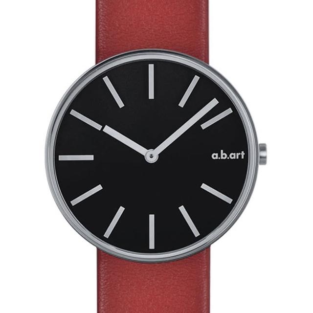 【a.b.art】DL系列 光影美學線性腕錶-黑/39mm(abart-DL202)限時特價