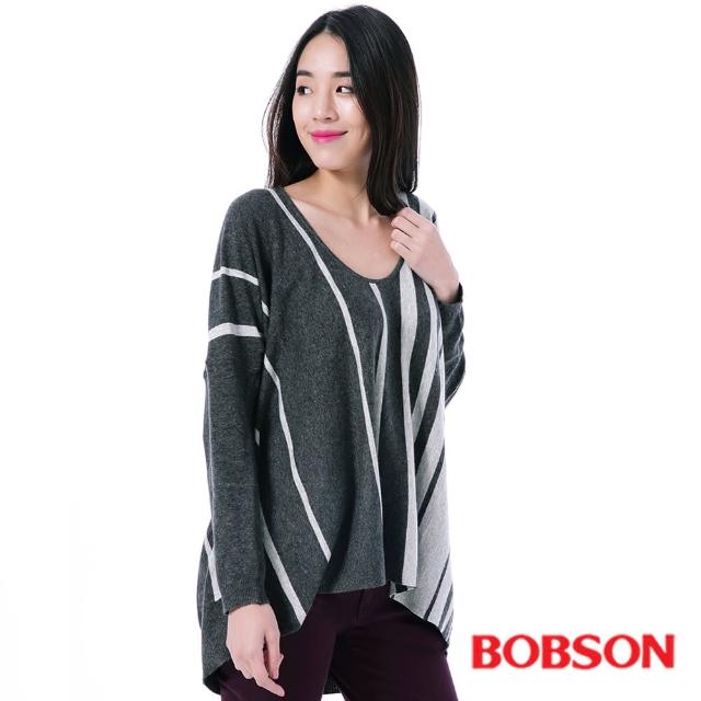 【BOBSON】女款寬版毛線衣(35090-83)