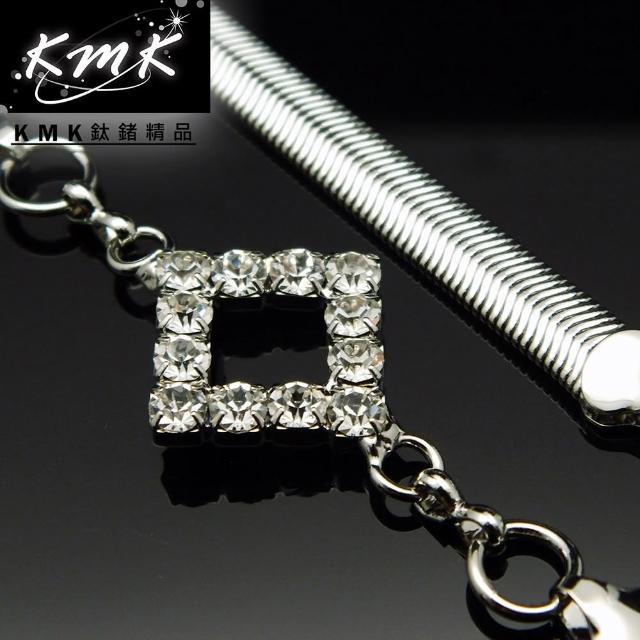 【KMK鈦鍺精品】《個性主義-菱形》(多功能腰鍊、項鍊、配飾)特惠價