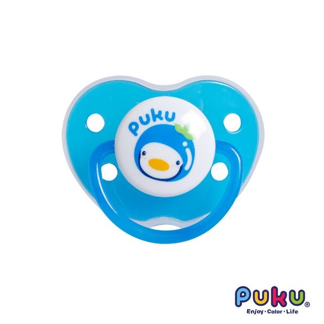 【PUKU藍色企鵝】水果拇指型初生安撫奶嘴(藍色)
