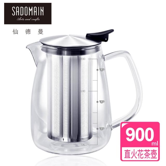 【仙德曼 SADOMAIN】直火花茶壺－900ML