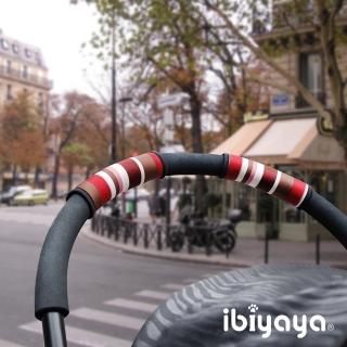 【IBIYAYA依比呀呀】寵物推車把手套(線條紅)