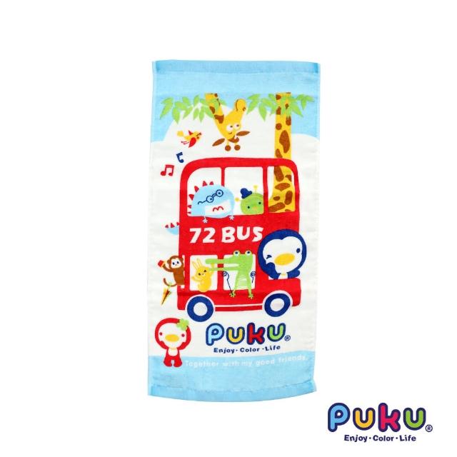 【PUKU藍色企鵝】PUKU BUS純棉毛巾-45*30cm網友最愛商品