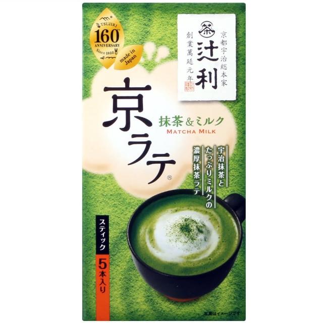 【片岡物產】京拿鐵抹茶牛奶粉(5本入)限時下殺