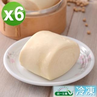 【統一生機】老麵豆漿饅頭6件組(400g/包/共6包)