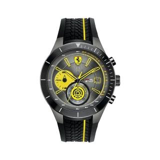 【FERRARI】法拉利決定速度運動腕錶(黃/0830342)
