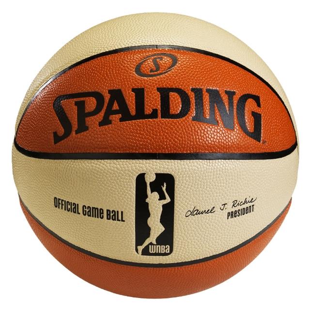 【SPALDING】斯伯丁 WNBA 6片式比賽用球 籃球 6號(美國WNBA女子職業籃賽指定用球)最新優惠