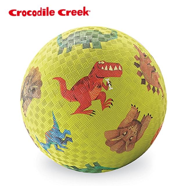 【美國Crocodile Creek】7吋兒童運動遊戲球(恐龍世界)福利品出清