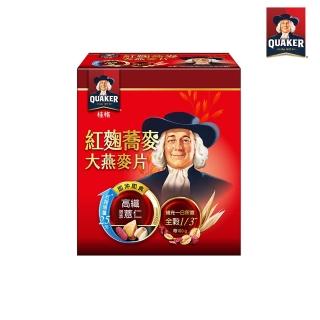 【QUAKER 桂格】紅麴蕎麥健康大燕麥片1500gx1盒