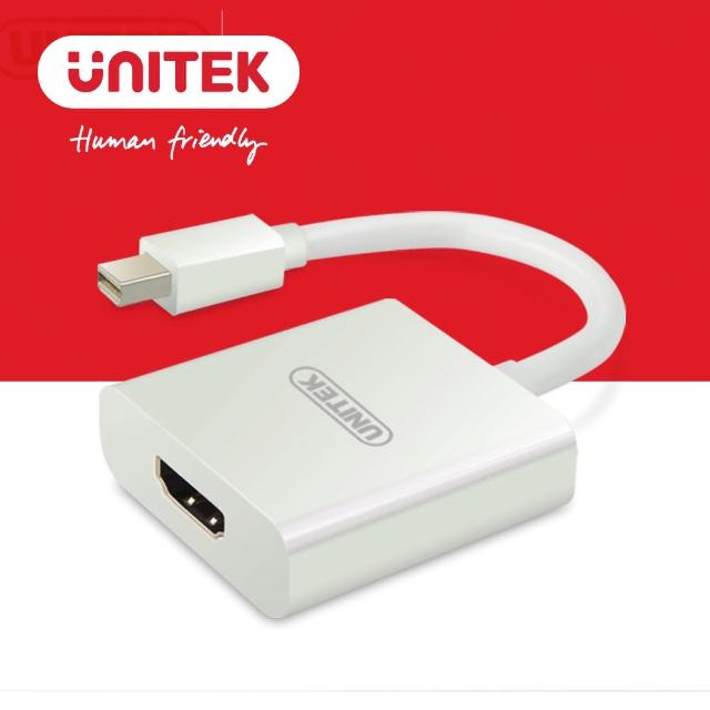 【UNITEK 優越者】Mini DP轉HDMI轉換器(Y-6325WH)