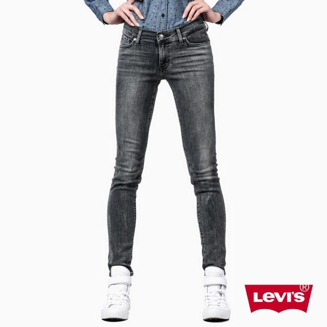 【Levis】711緊身窄管丹寧牛仔褲 / 灰黑 / 復古 / 輕磅 / 亞洲版評測