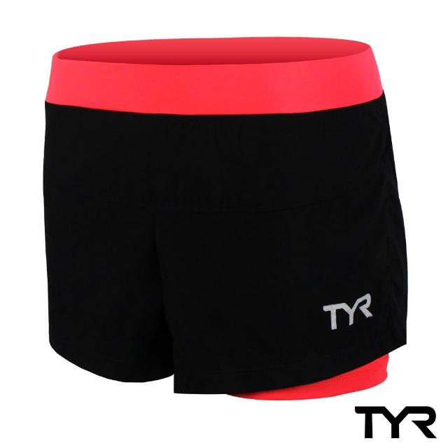 【美國TYR】短褲 透氣 排汗 女款 Ladies Running Short Peach(台灣總代理)