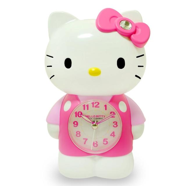 超值推薦-【Hello Kitty】立體公仔超靜音貪睡鬧鐘(JM-E899-KT) 超值推薦-【Hello Kitty】立體公仔超靜音貪睡鬧鐘(JM-E899-KT)