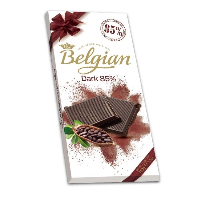 【Belgian‧白儷人】85%黑巧克力(100g)網友推薦