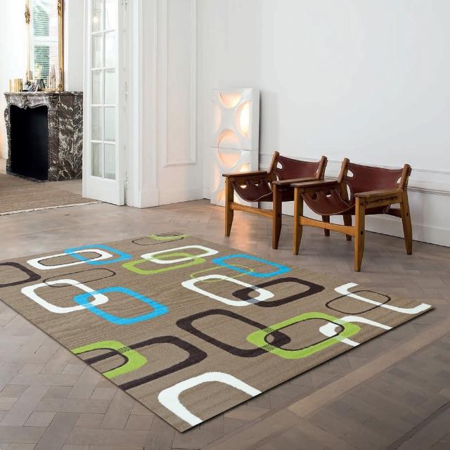 【Ambience】比利時Luna 現代地毯--串彩(160x225cm)試用文