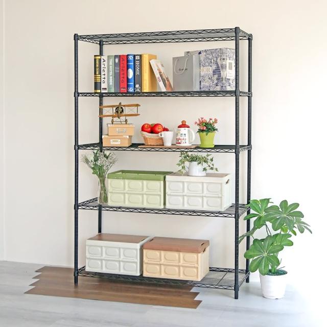 【居家cheaper】MIT耐重型五層置物架122X45X180CM (鐵架/收納/櫃子/電器櫃/層架/簽到)
