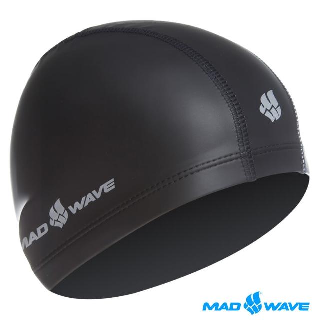 【俄羅斯MADWAVE】成人舒適彈性泳帽(PUT COATED)限時特價