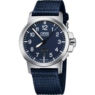 【ORIS】BC3 Advanced 日曆星期機械腕錶-藍/42mm(0173576414165-0752226)