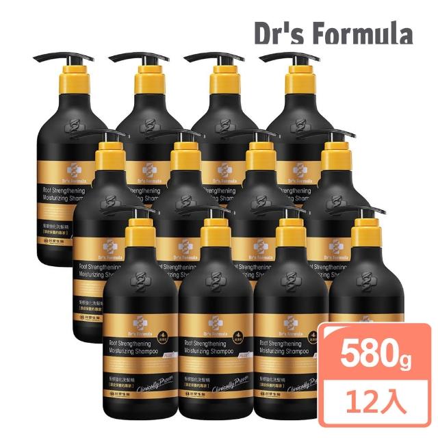 【台塑生醫Dr’s Formula】髮根強化洗髮精 潤澤感-升級版(580g*12入)