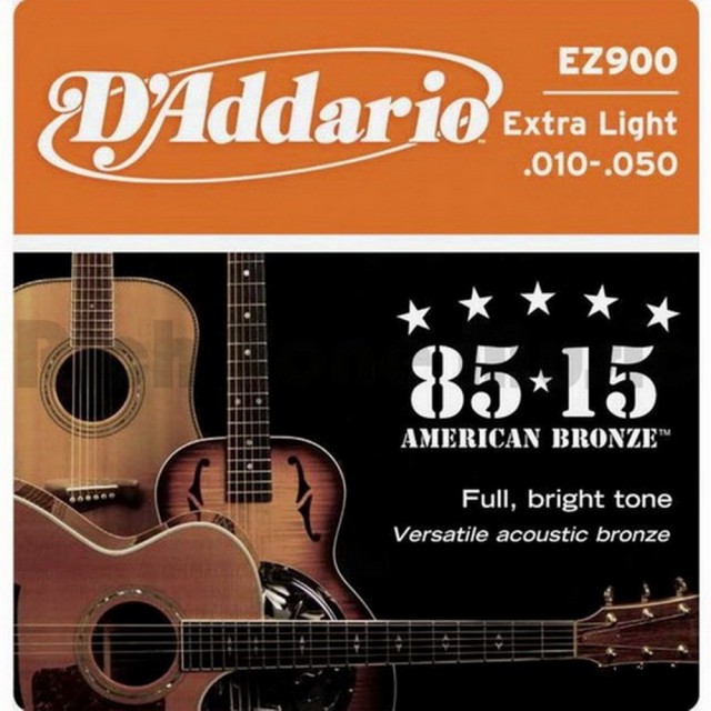 【美佳音樂】D’Addario EZ900 美國進口民謠吉他套弦(10-50)