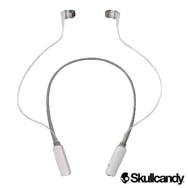 【美國Skullcandy潮牌】INKD 應可 藍牙入耳式耳機-白色(公司貨)