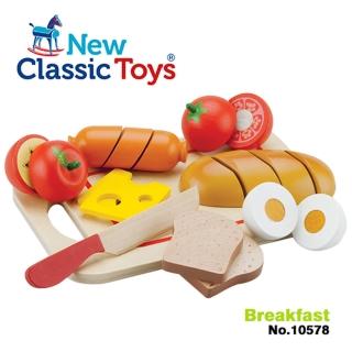 【荷蘭New Classic Toys】輕食早餐切切樂10件組(10578)