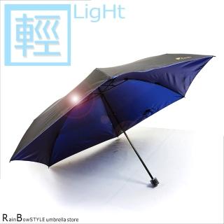 【RainSky】La Bravo!輕量加大款-防曬抗UV晴雨兩用摺疊傘(深邃黑)
