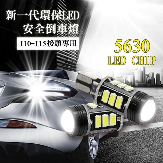 【車的LED】5630 魚眼 12SMD 白光 7.5W T10-T15(雙入組)優質推薦
