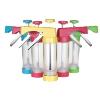 【PUSH!廚房用品】花式餅乾壓花機餅乾模具模裱花嘴裱花器烘焙工具(D53-2黃色)
