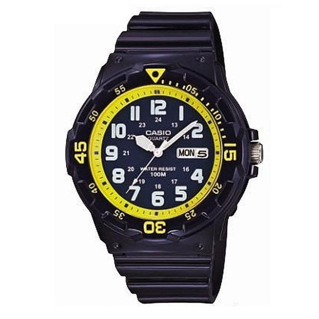 【CASIO】潛水風DIVER LOOK系列錶(MRW-200HC-2B)熱銷產品